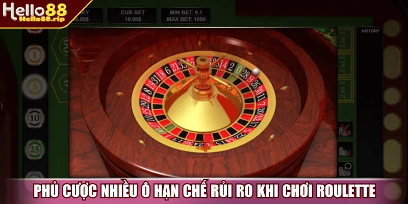 Phủ cược nhiều ô hạn chế rủi ro